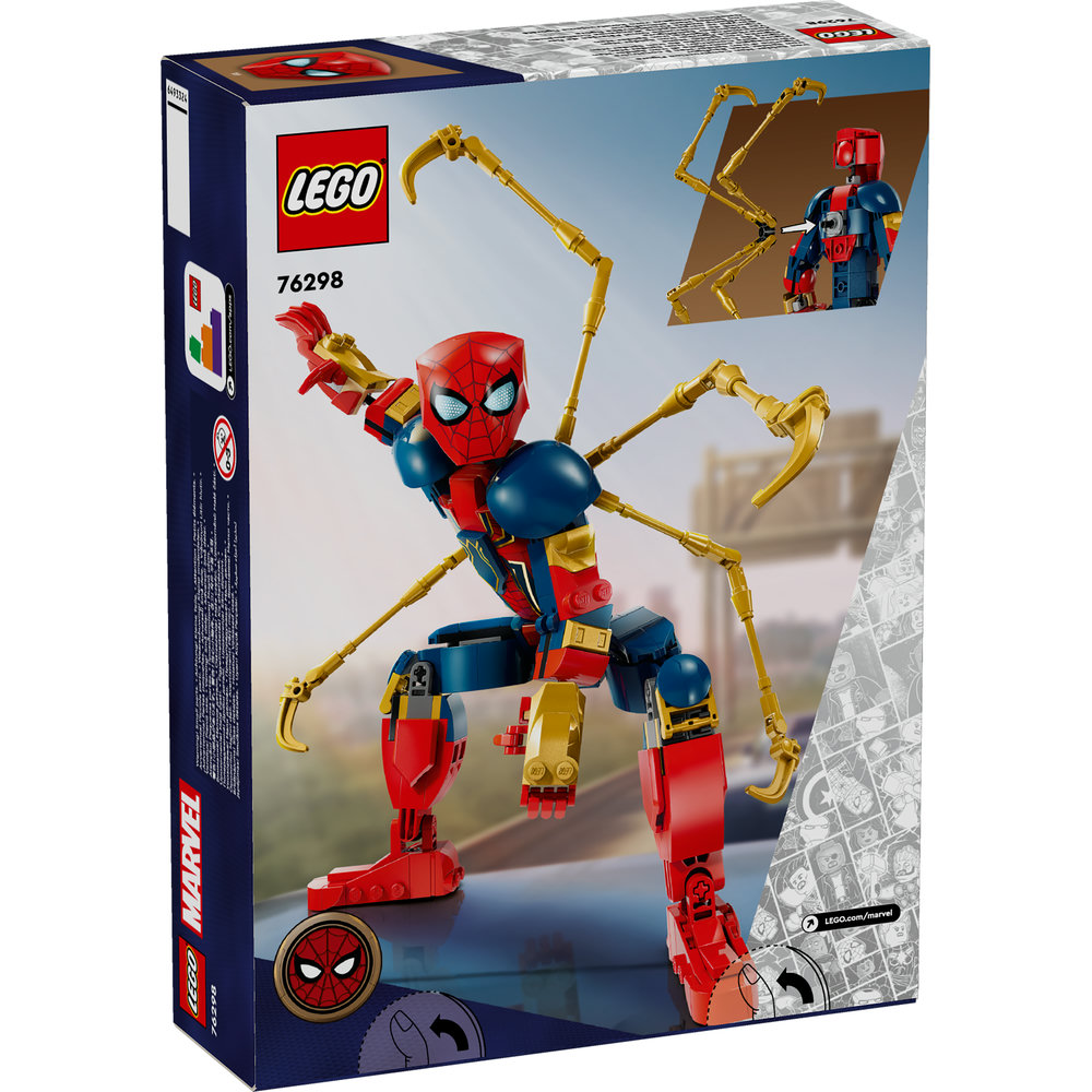 LEGO Marvel Super Heroes Iron Spider-Man Construction Figure 76298 - Image 8