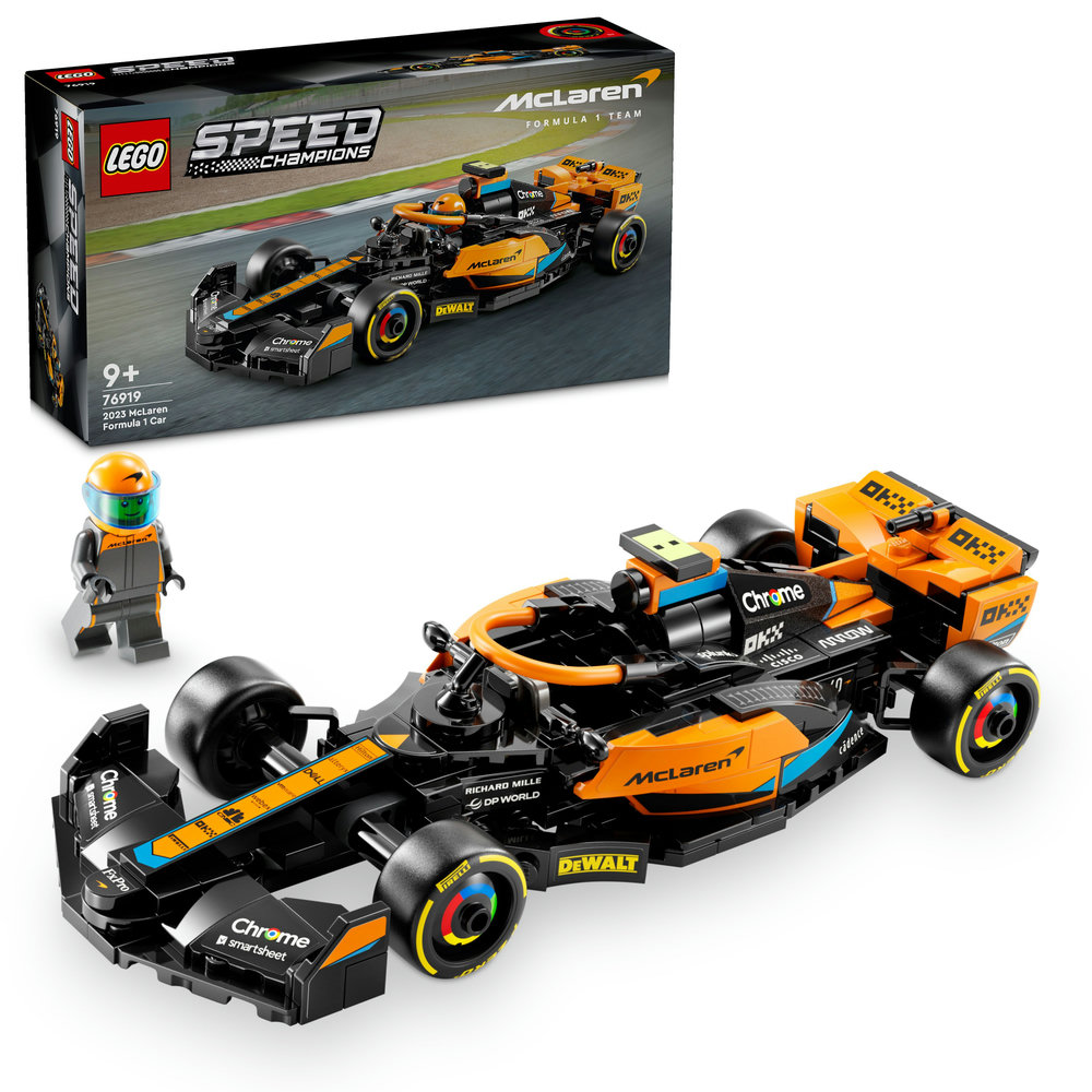 LEGO Speed Champions 2023 McLaren Formula 1 Race Car 76919 - Image 1