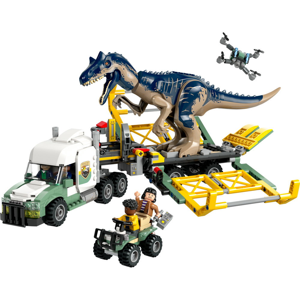 LEGO Jurassic World Dinosaur Missions: Allosaurus Transport Truck 76966 - Image 2