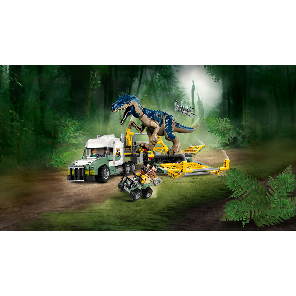 LEGO Jurassic World Dinosaur Missions: Allosaurus Transport Truck 76966 - Image 3