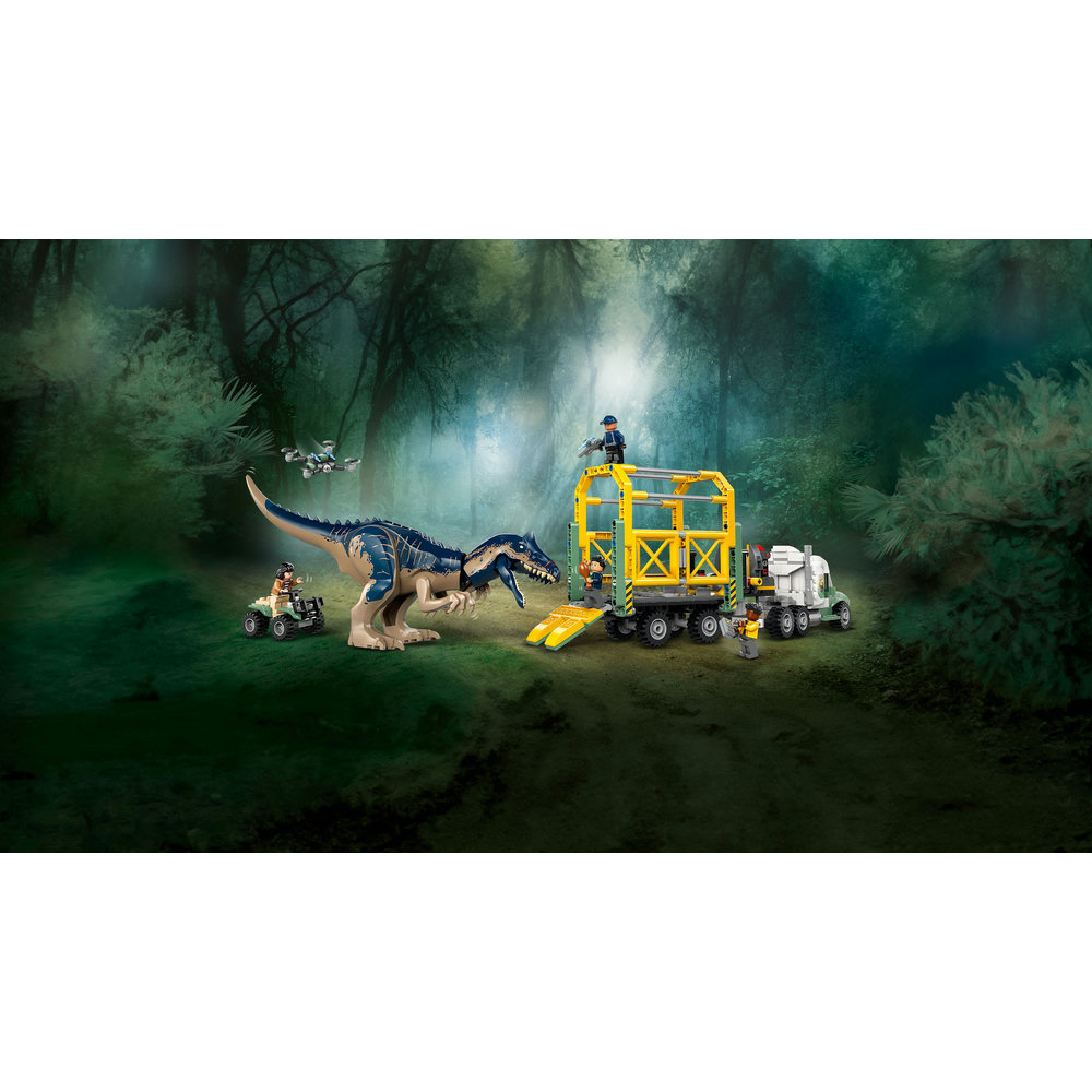 LEGO Jurassic World Dinosaur Missions: Allosaurus Transport Truck 76966 - Image 5