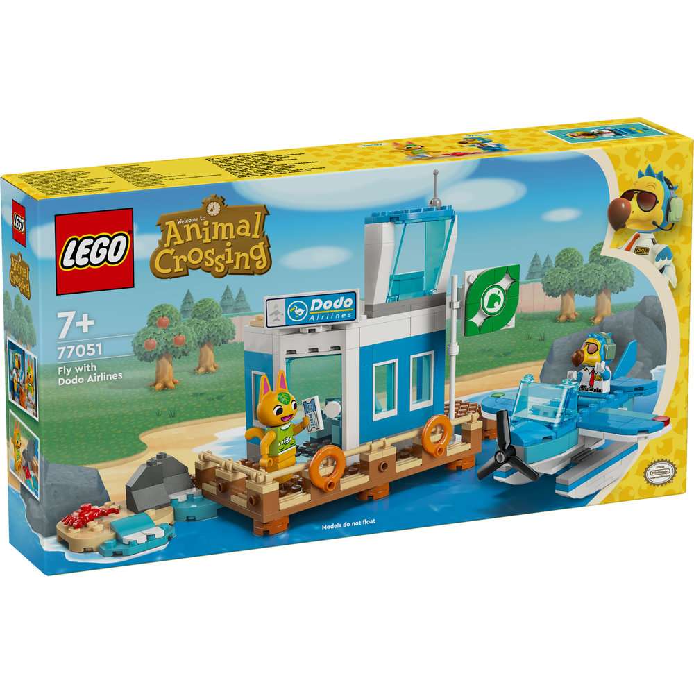 LEGO Animal Crossing Fly with Dodo Airlines Airport Toy 77051 - Image 1