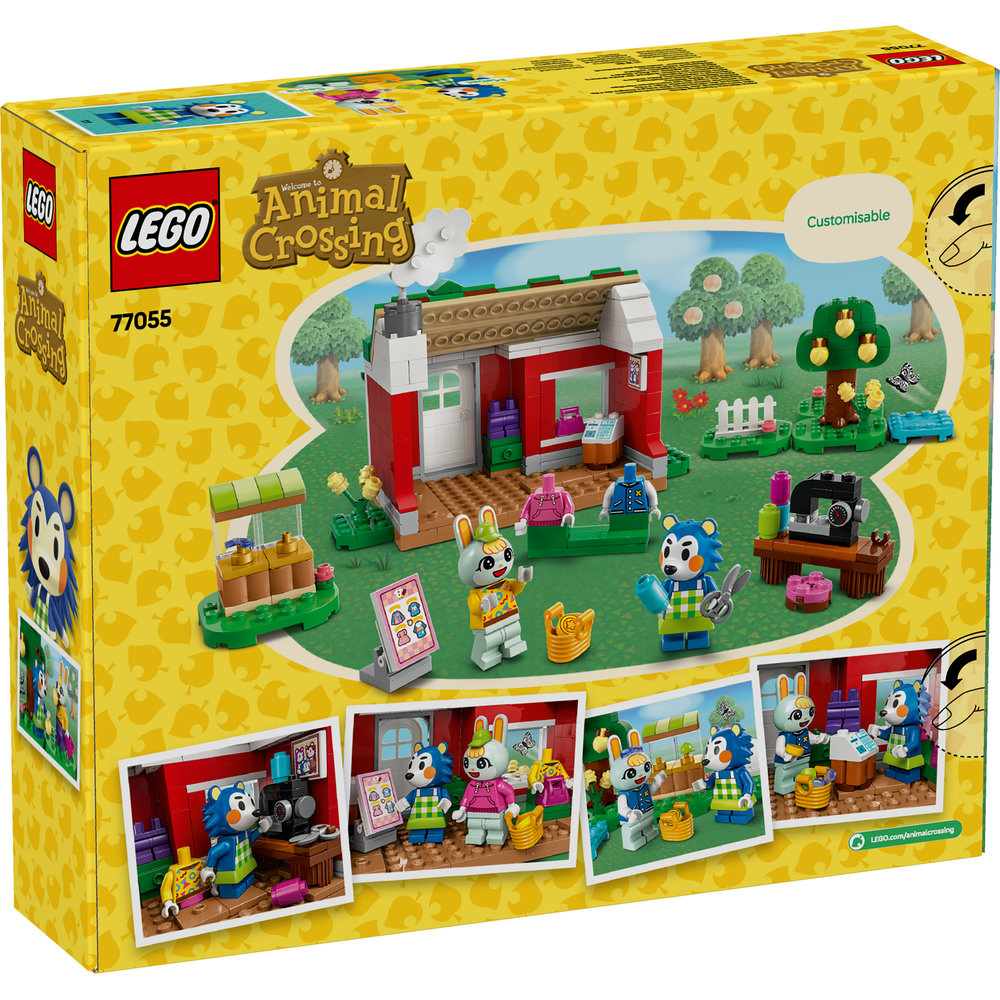 LEGO Animal Crossing Able Sisters Clothing Shop Role-Play Building Kit 77055 - Image 9