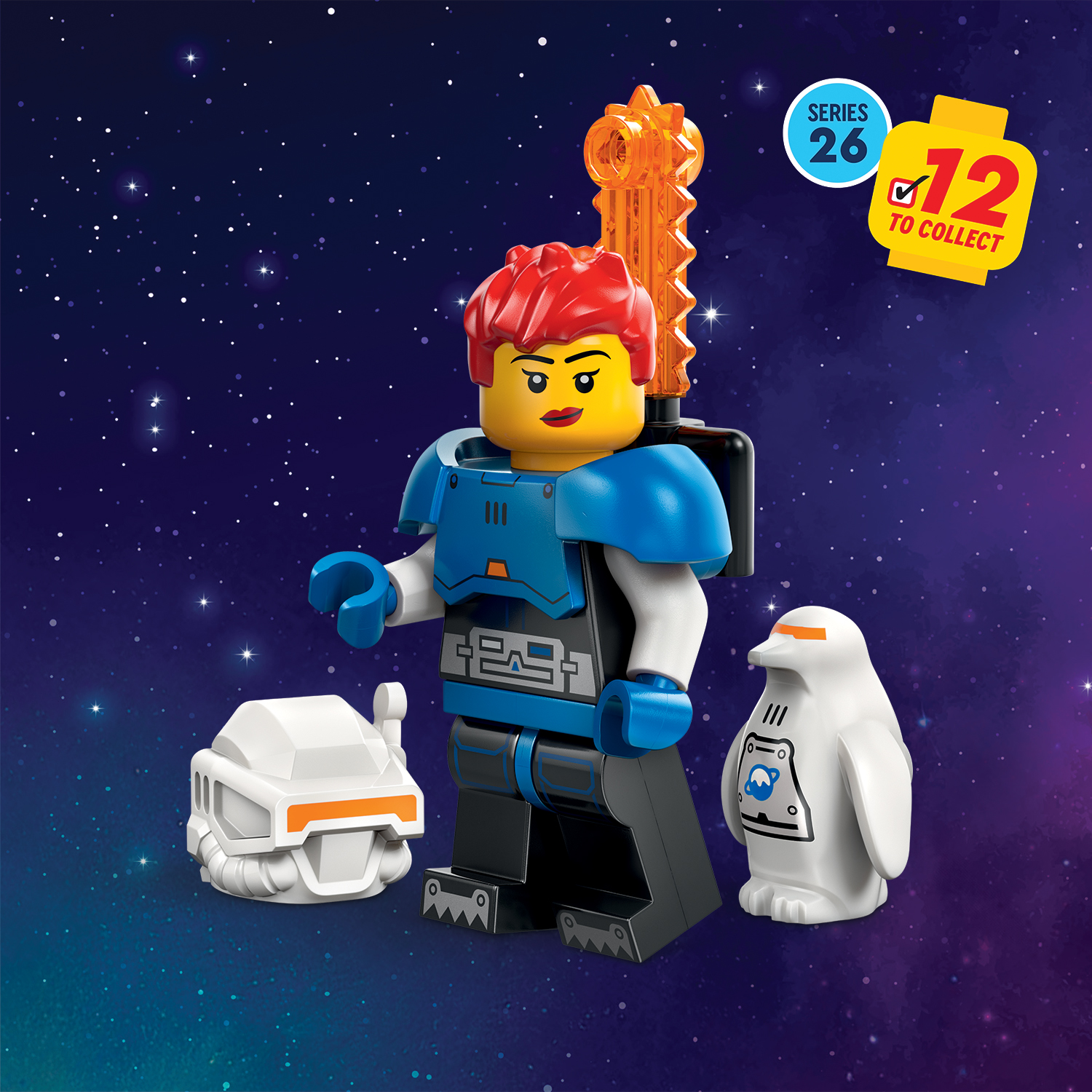 LEGO Minifigures Series 26 Space Series 71046 - Ice Planet Explorer - Supplied in Grip Seal Bags Without Boxes #8 - Image 1