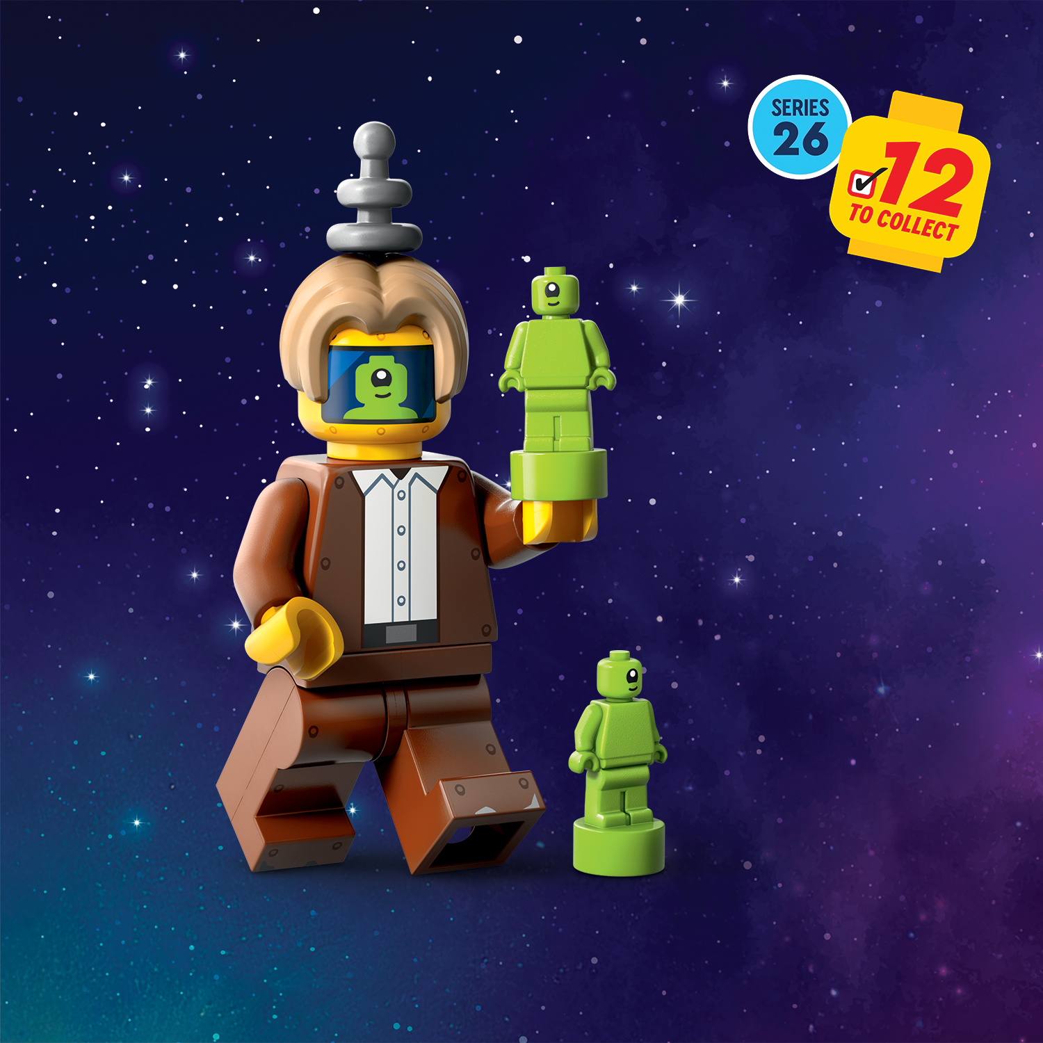 LEGO Minifigures Series 26 Space Series 71046 - Imposter - Supplied in Grip Seal Bags Without Boxes #2 - Image 1