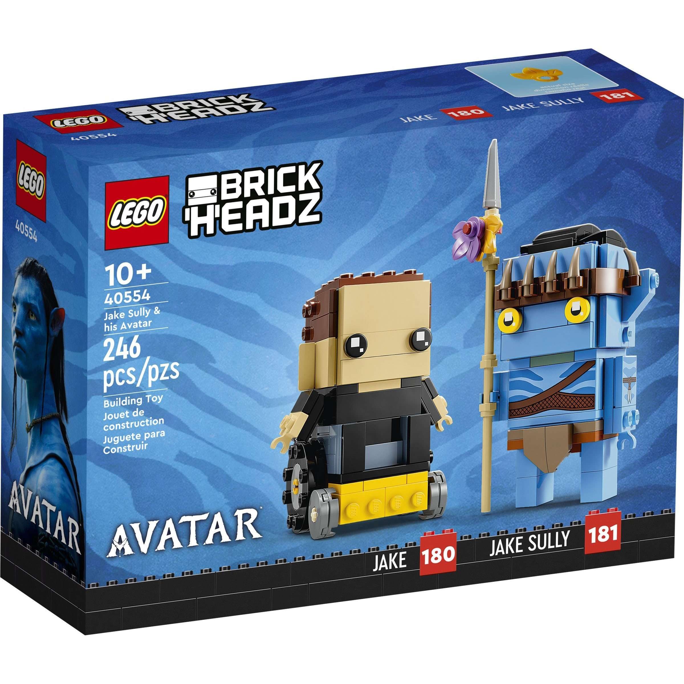 LEGO Brickheadz Avatar Jake Skully and His Avatar Set 40554 - Image 1