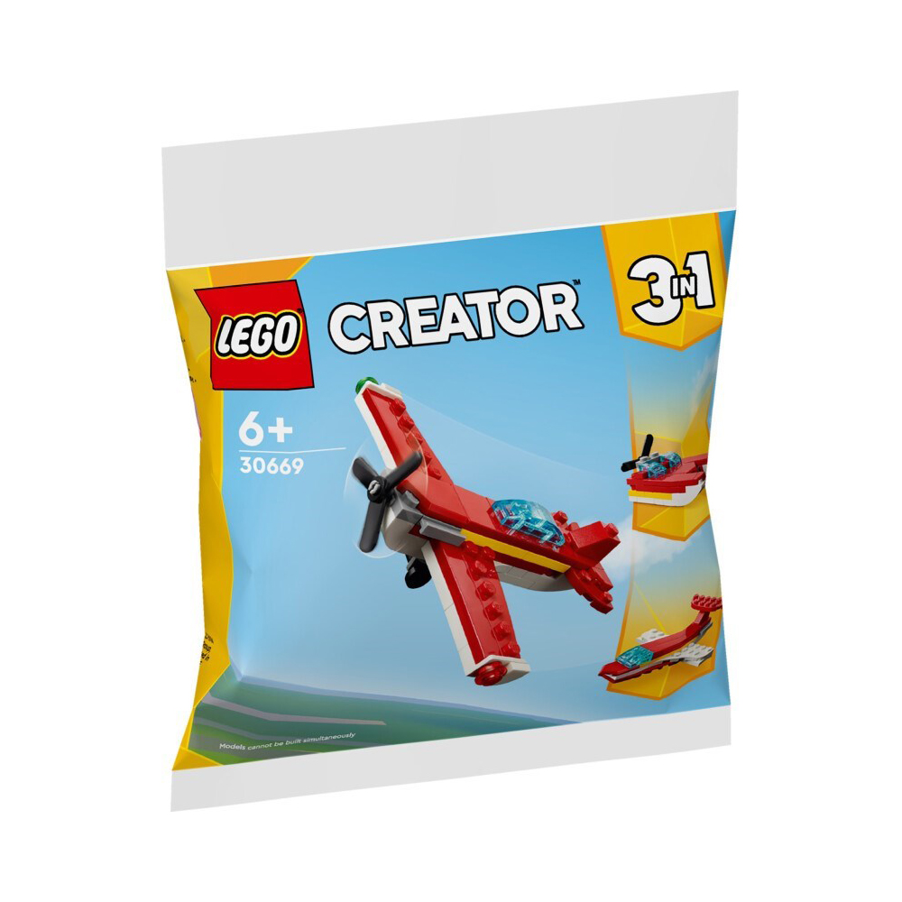 LEGO Creator Iconic Red Plane Polybag Set 30669 - Image 1