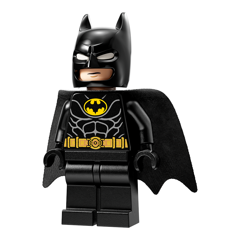 LEGO DC Super Heroes Batman with Gold Belt and Cowl with White Eyes Minifigure 76224 - Image 1