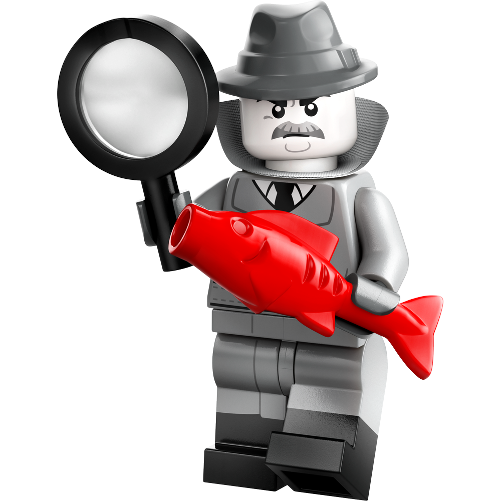 LEGO Minifigures Series 25 Film Noir Detective 71045 - Supplied in Grip Seal Bag Without Box - Image 1