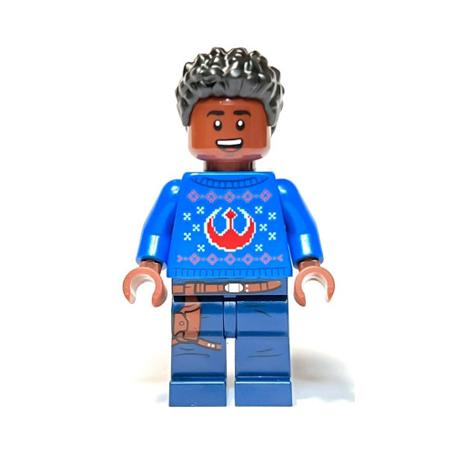 LEGO Star Wars Finn Holiday Sweater Minifigure from 40658 - Image 1