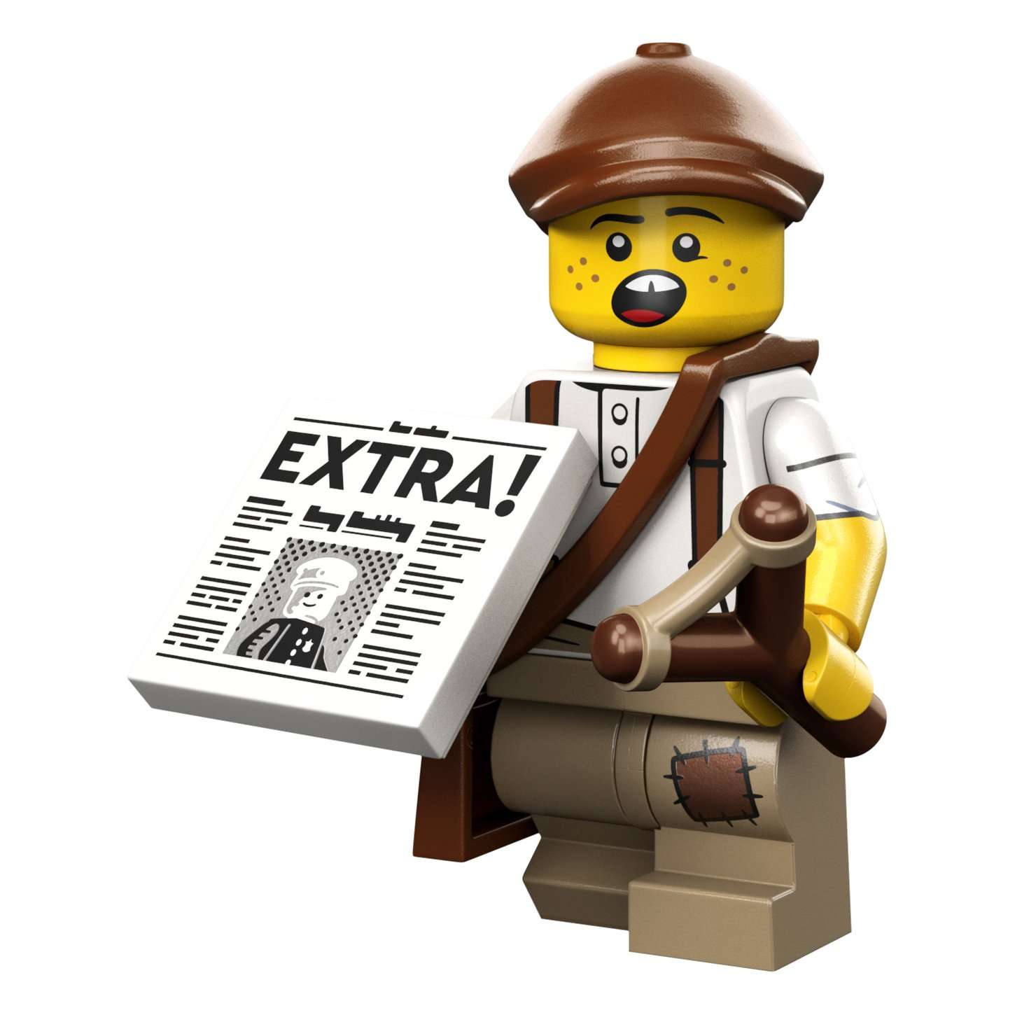 Newspaper Kid Series 24 LEGO Minifigures 71037 - Image 1