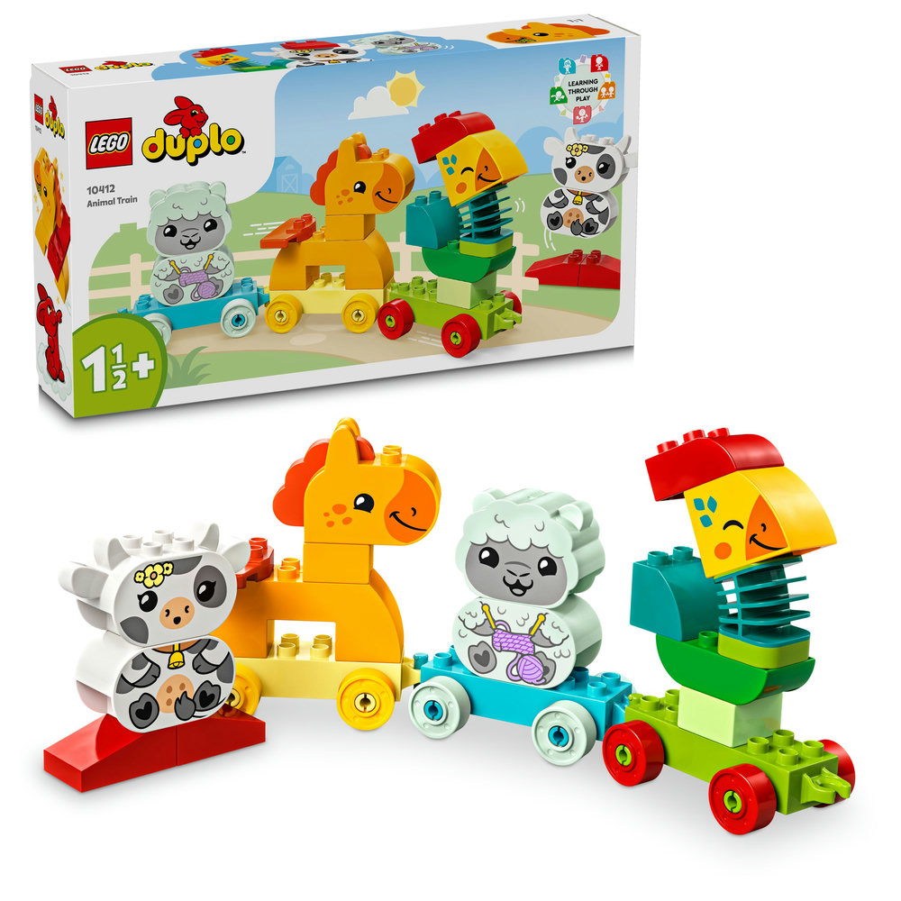 LEGO DUPLO My First Animal Train Nature Toy 10412 - Image 1