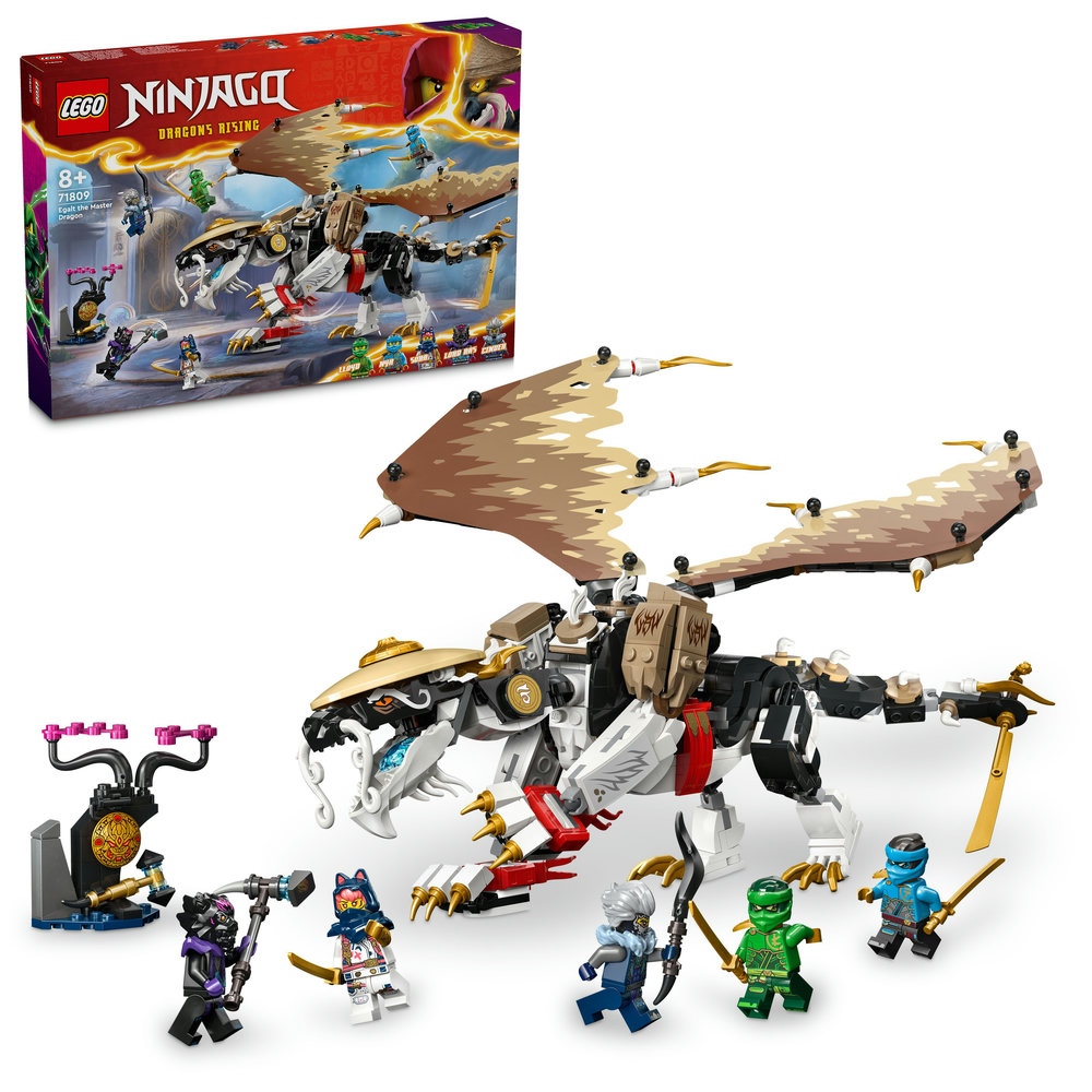 LEGO NINJAGO Egalt the Master Dragon Hero Toy 71809 - Image 1