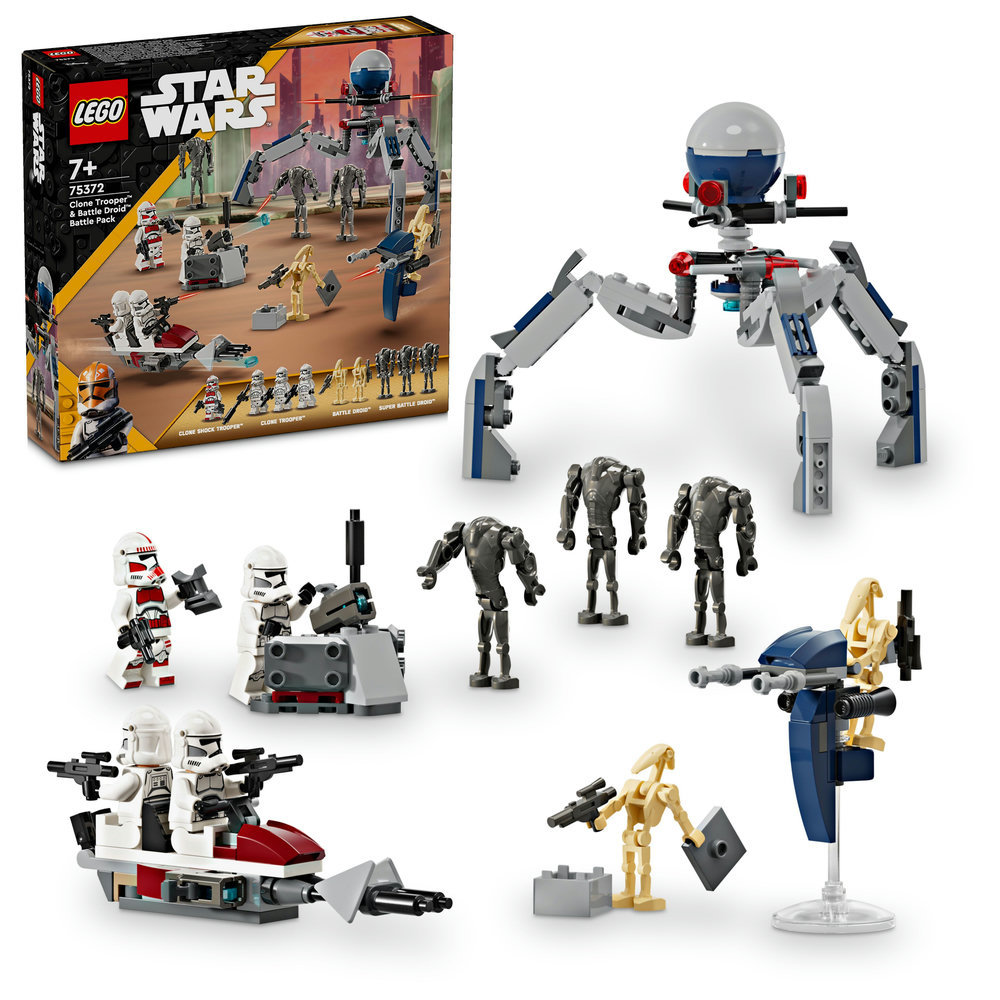 LEGO Star Wars Clone Trooper & Battle Droid Battle Pack 75372 - Image 1