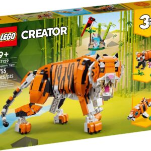 LEGO Creator 3 in 1 Majestic Tiger to Panda or Koi Fish Set 31129 - Image 2