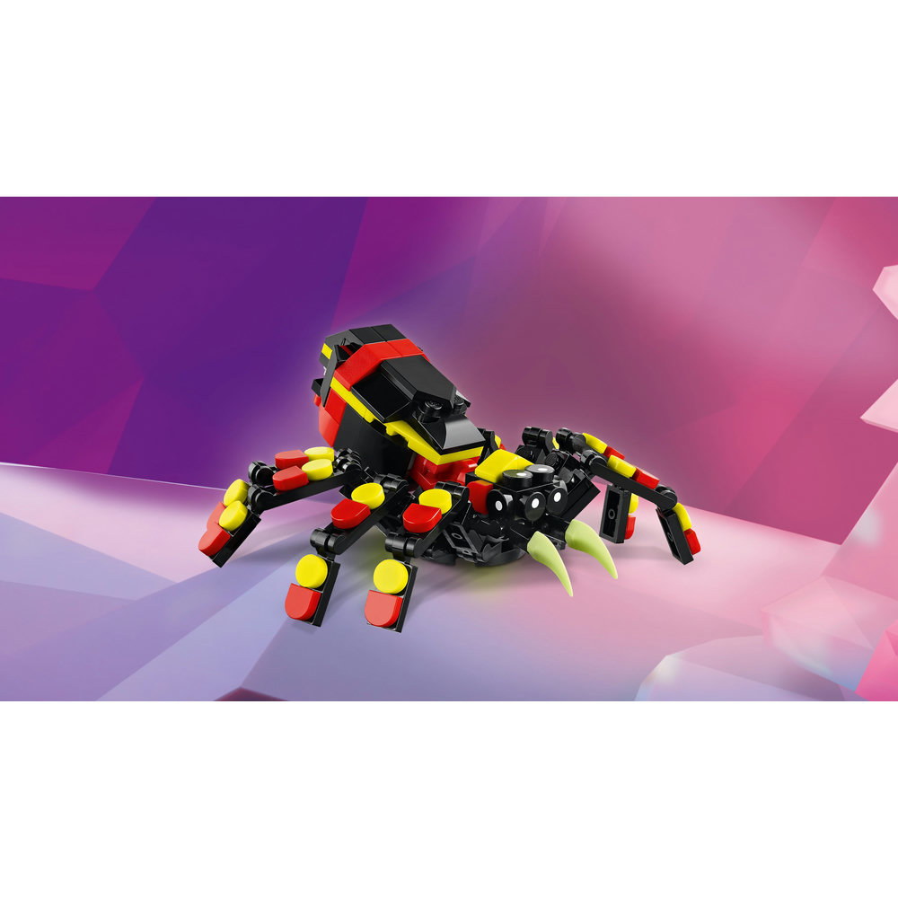 LEGO Creator 3in1 Wild Animals: Surprising Spider Toy Playset 31159 - Image 5