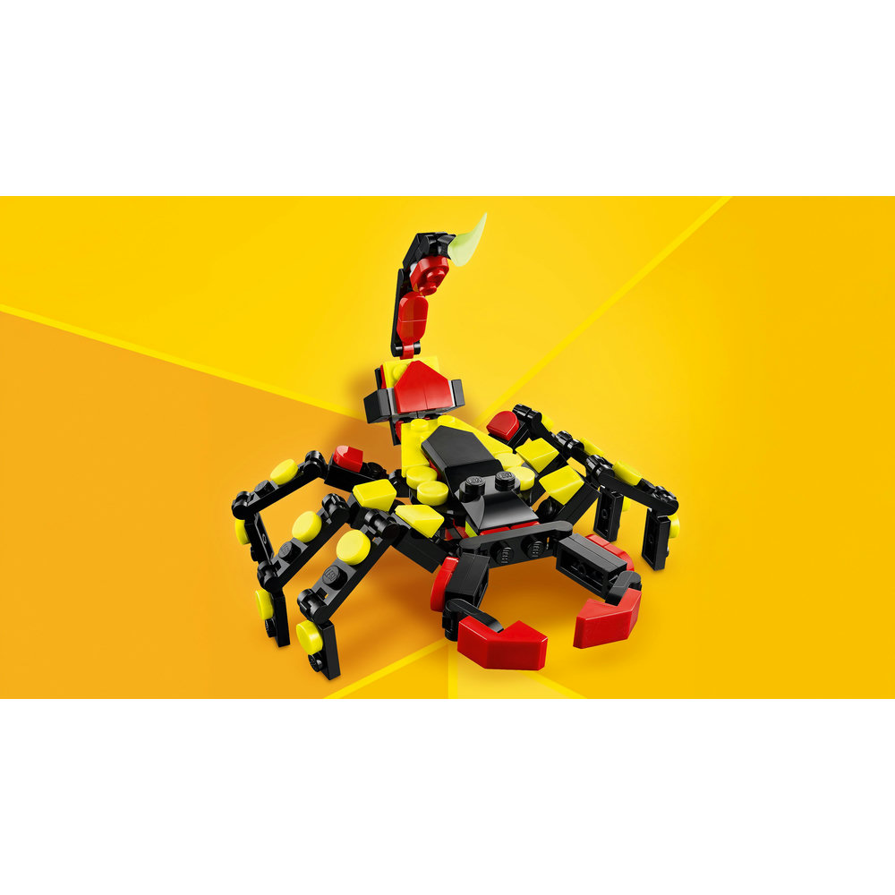 LEGO Creator 3in1 Wild Animals: Surprising Spider Toy Playset 31159 - Image 6