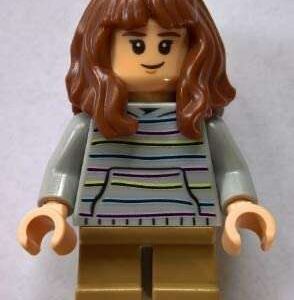 LEGO Harry Potter Hermione Granger, Gray Sweater Minifigure from 75955 - Image 1