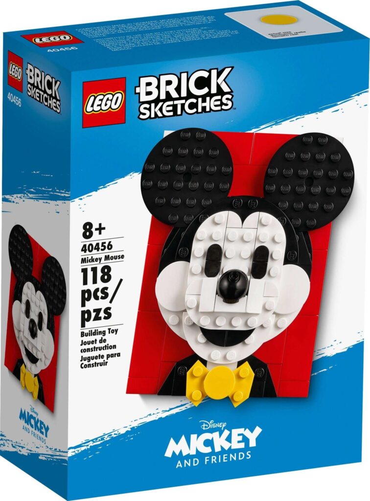 LEGO Brick Sketches Mickey Mouse Set 40456