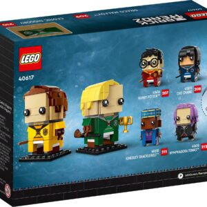 LEGO Brickheadz Harry Potter Draco Malfoy & Cedric Diggory Set 40617 - Image 3