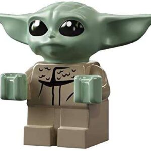 LEGO Star Wars The Mandalorian Baby Yoda (Grogu The Child) Very Small Minifigure from 75292 - Image 1