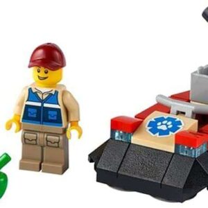 LEGO City Wildlife Rescue Hovercraft Polybag Set 30570 - Image 2