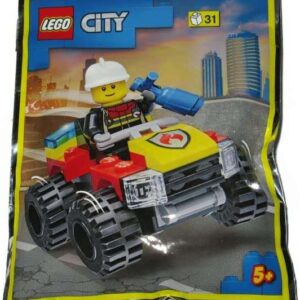 LEGO City Fire Fighter Freddy Fresh's Quad Bike Foil Pack Set 952206 (Bagged) - Image 1