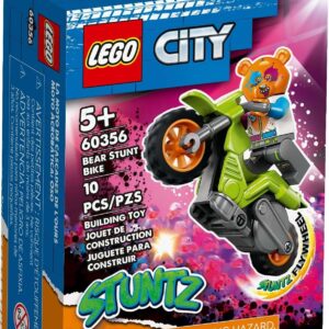 LEGO City Stuntz Bear Stunt Bike Set 60356 - Image 2