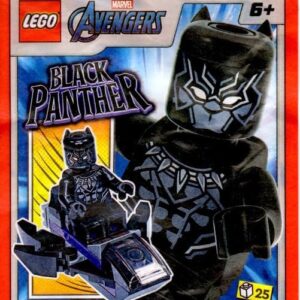 LEGO Marvel Super Heroes Black Panther Minifigure Paper Foil Pack Set 242316 (Bagged) - Image 1