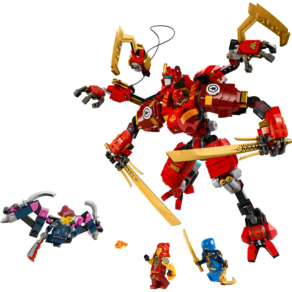 LEGO NINJAGO Kai’s Ninja Climber Mech Toy Set 71812 - Image 2