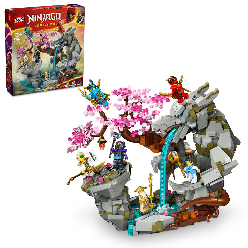 LEGO NINJAGO Dragon Stone Shrine Toy Set 71819 - Image 1