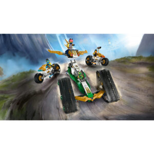 LEGO NINJAGO Ninja Team Combo Vehicle 4-in-1 Toy 71820 - Image 5