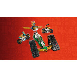 LEGO NINJAGO Ninja Team Combo Vehicle 4-in-1 Toy 71820 - Image 6