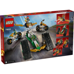 LEGO NINJAGO Ninja Team Combo Vehicle 4-in-1 Toy 71820 - Image 8