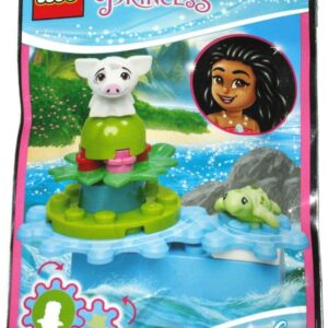 LEGO Disney Moana Pua Pig and Turtle Minifigure Foil Pack 302008 - Image 1