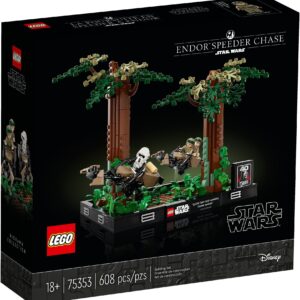 LEGO Star Wars Endor Speeder Chase Diorama Set 75353 - Image 2