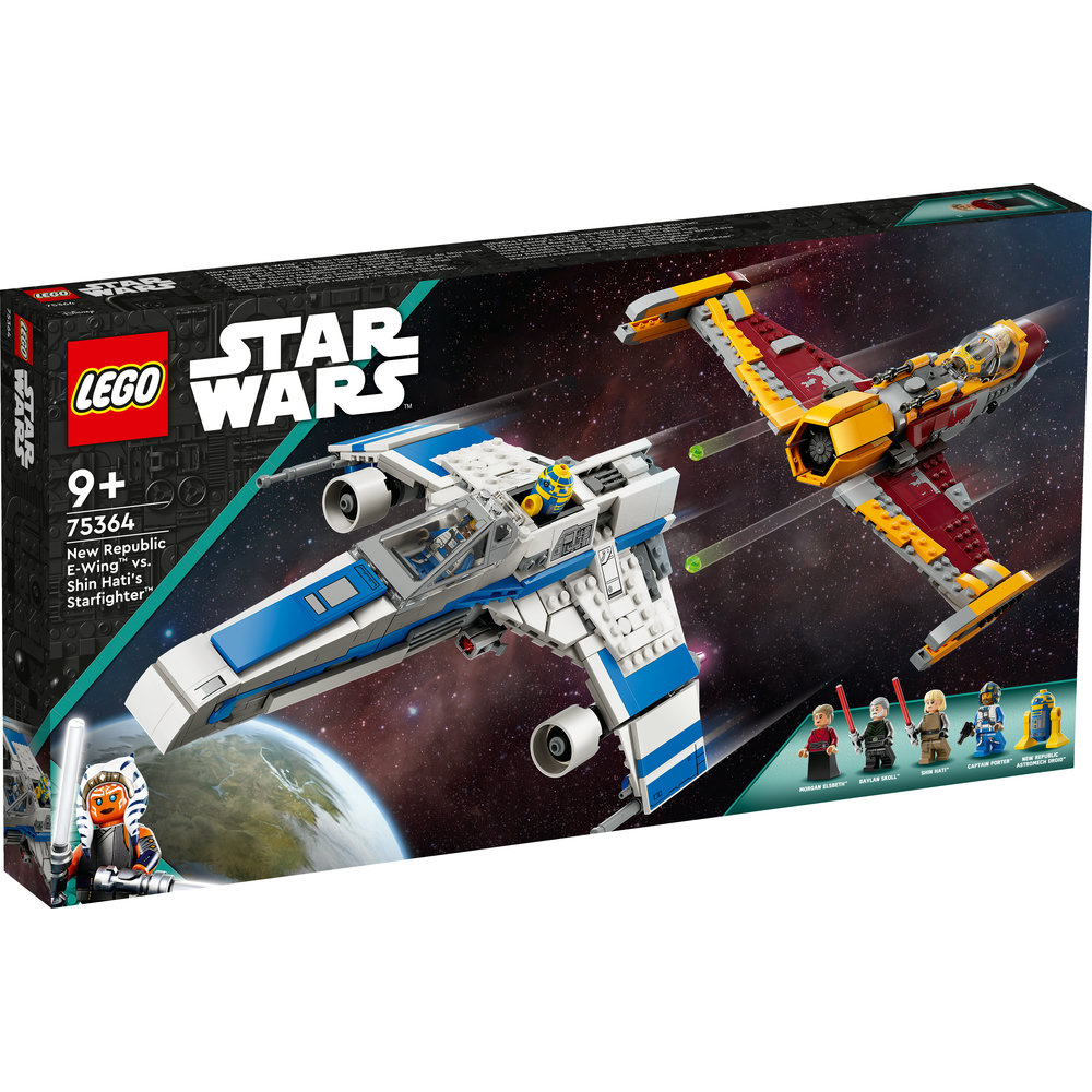 LEGO Star Wars New Republic E-Wing vs. Shin Hati’s Starfighter 75364 (1,056 Pcs) - Image 8