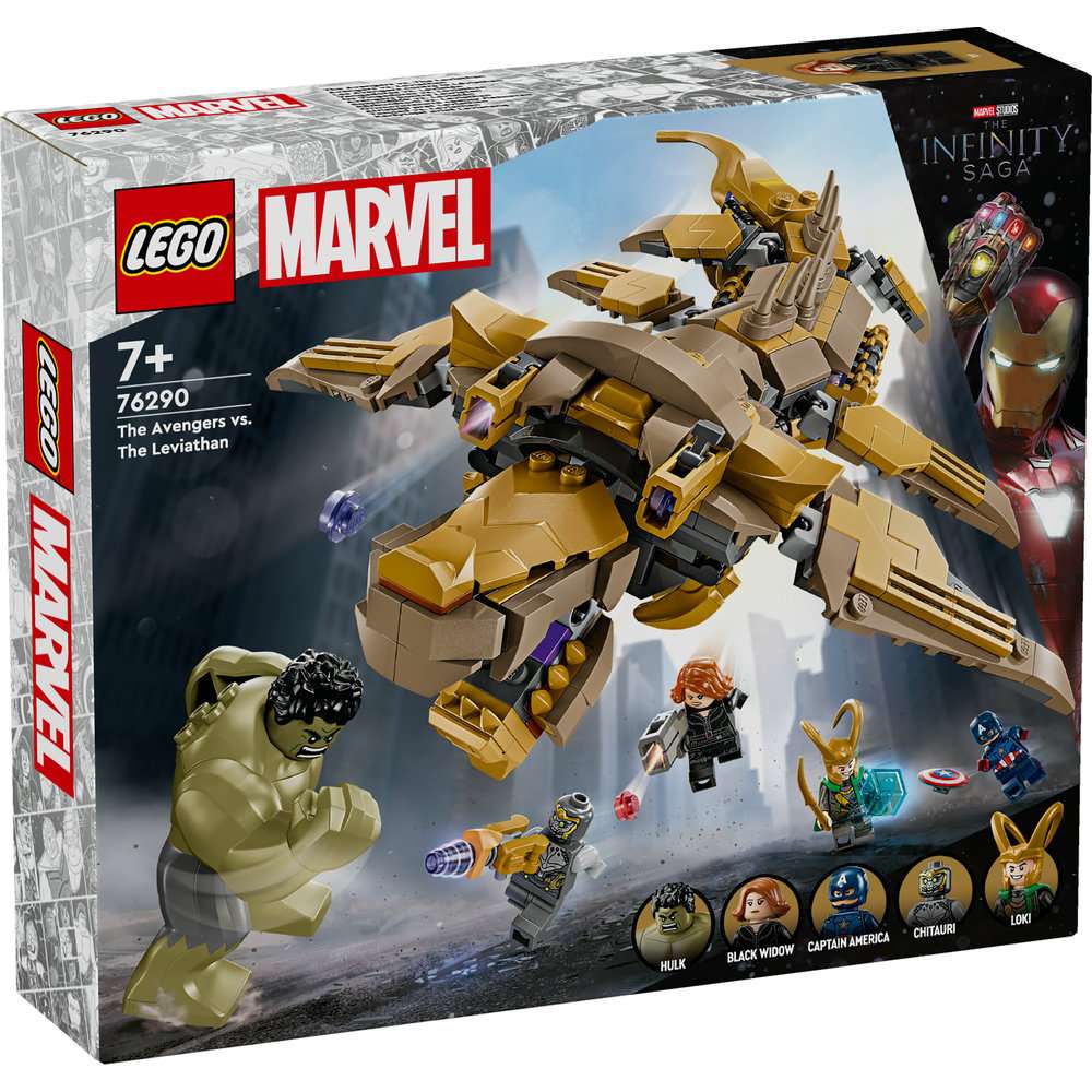 LEGO Marvel The Avengers vs. The Leviathan Playset 76290