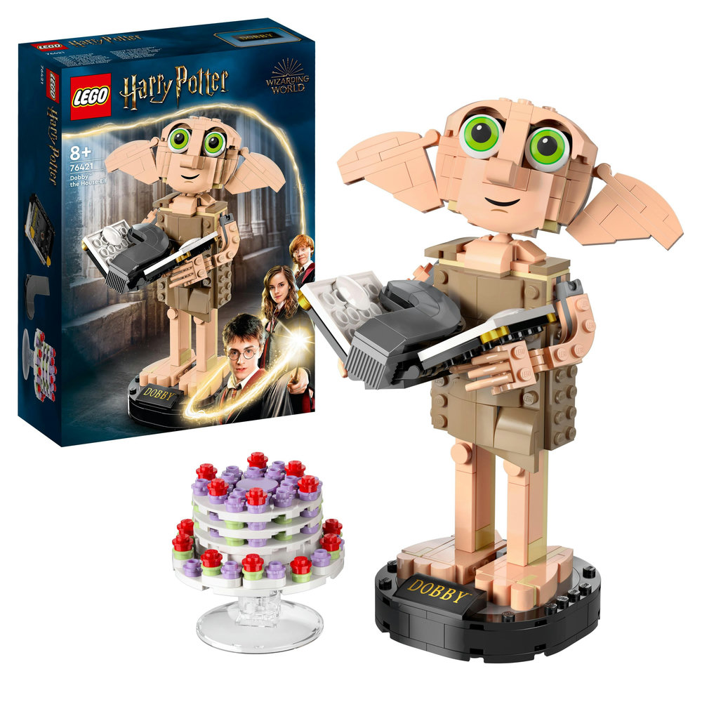 LEGO Harry Potter Dobby the House-Elf 76421 Building Toy Set (403 Pieces)