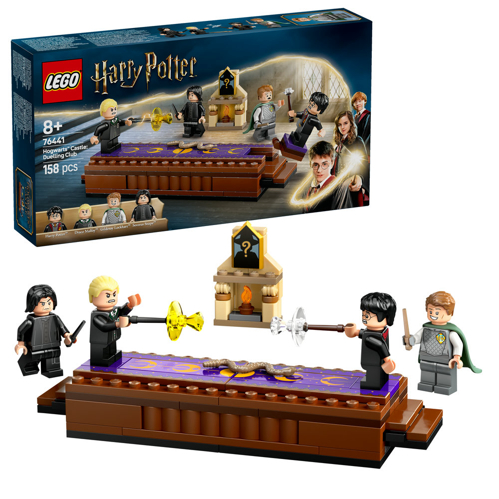 LEGO Harry Potter Hogwarts Castle: Duelling Club, Wizard Toy for Kids 76441