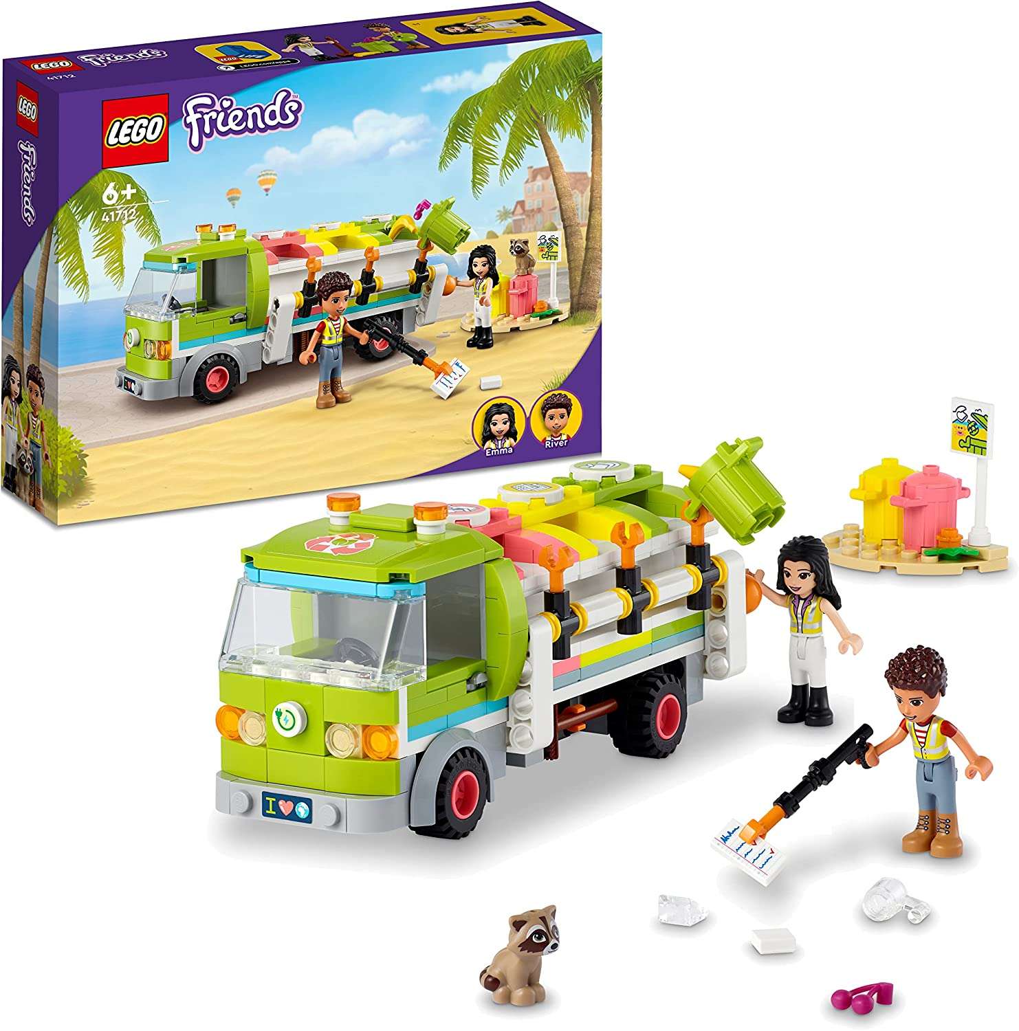 LEGO Friends Recycling Truck Set 41712