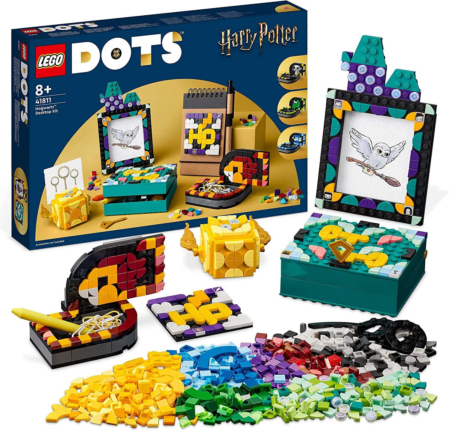 LEGO DOTS Harry Potter Hogwarts Desktop Kit 41811