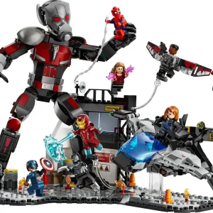 LEGO Marvel Captain America: Civil War Action Battle Buildable Playset 76314 - Image 2