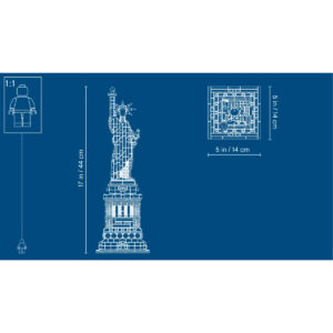 LEGO Architecture Statue of Liberty Set 21042 - Image 5