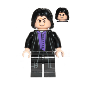 LEGO Harry Potter: Severus Snape Dark Purple Shirt Minifigure from 75953 - Image 1