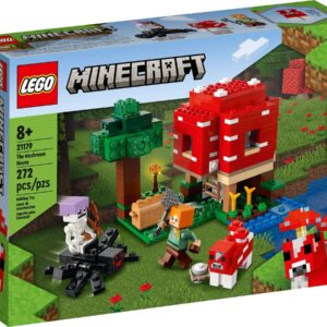 LEGO Minecraft The Mushroom House Set 21179 - Image 2