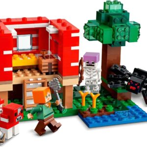 LEGO Minecraft The Mushroom House Set 21179 - Image 3