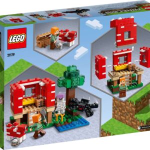 LEGO Minecraft The Mushroom House Set 21179 - Image 5