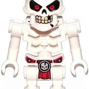 LEGO Ninjago Skulkin Skeleton Minifigure from 112007 - Image 1