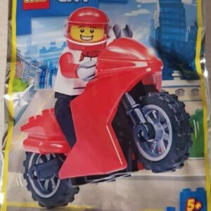 LEGO City Motorcycle with Driver Foil Pack Set 952203 - Image 1